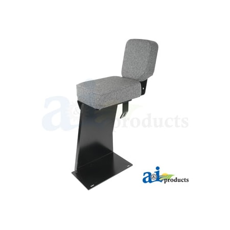 A & I Products Seat, Instuctional; Black/Gray Matrix Fabric w/ Handle 22" x17" x13" A-IS8212
